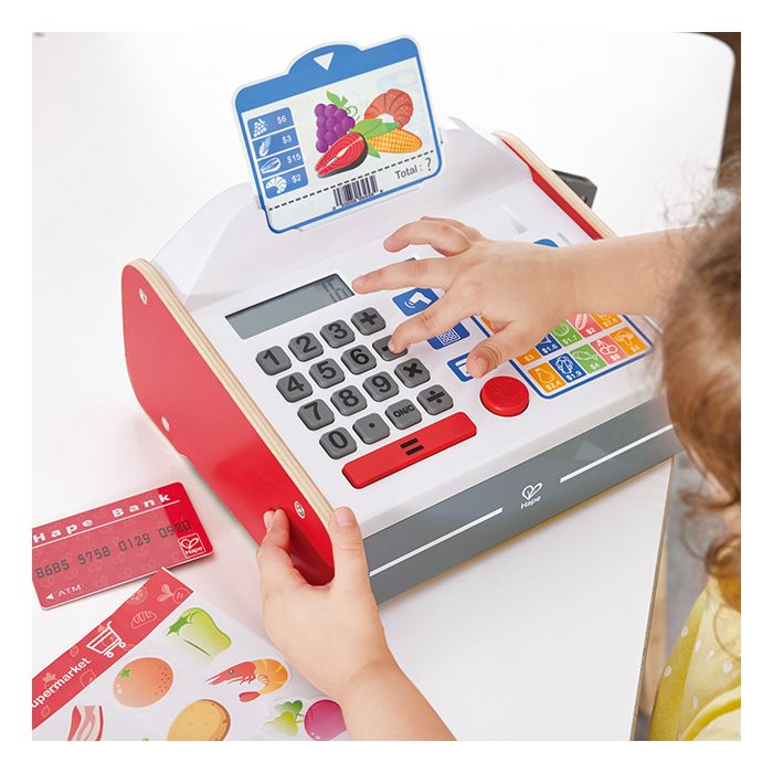 Interactieve kassa scanner kaartlezer met geluid