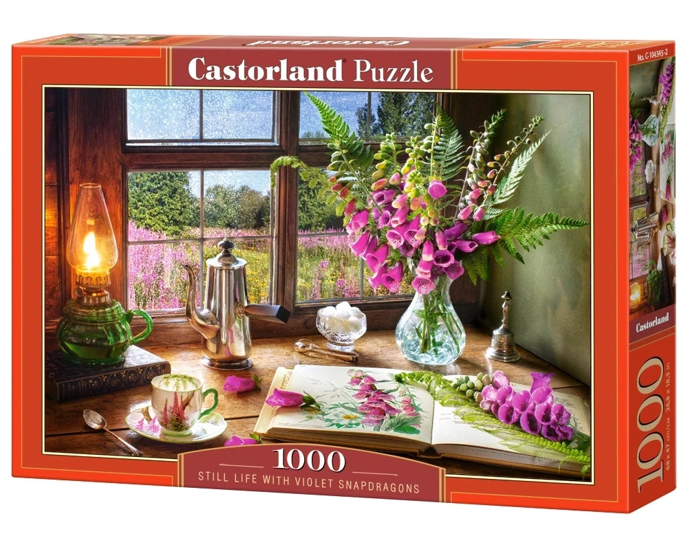 Puzzel  Still life with violet 1000pc