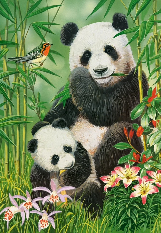 Puzzel panda brunck 1000pc