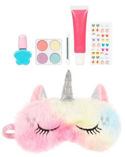 unicorn sleepover beauty gift set