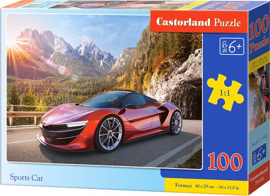 puzzel Sports car 100pc