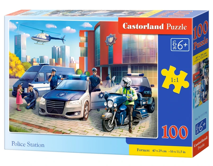 puzzel Police station 100pc