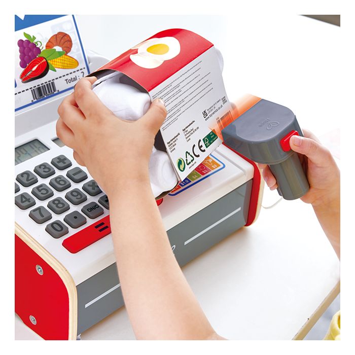 Interactieve kassa scanner kaartlezer met geluid