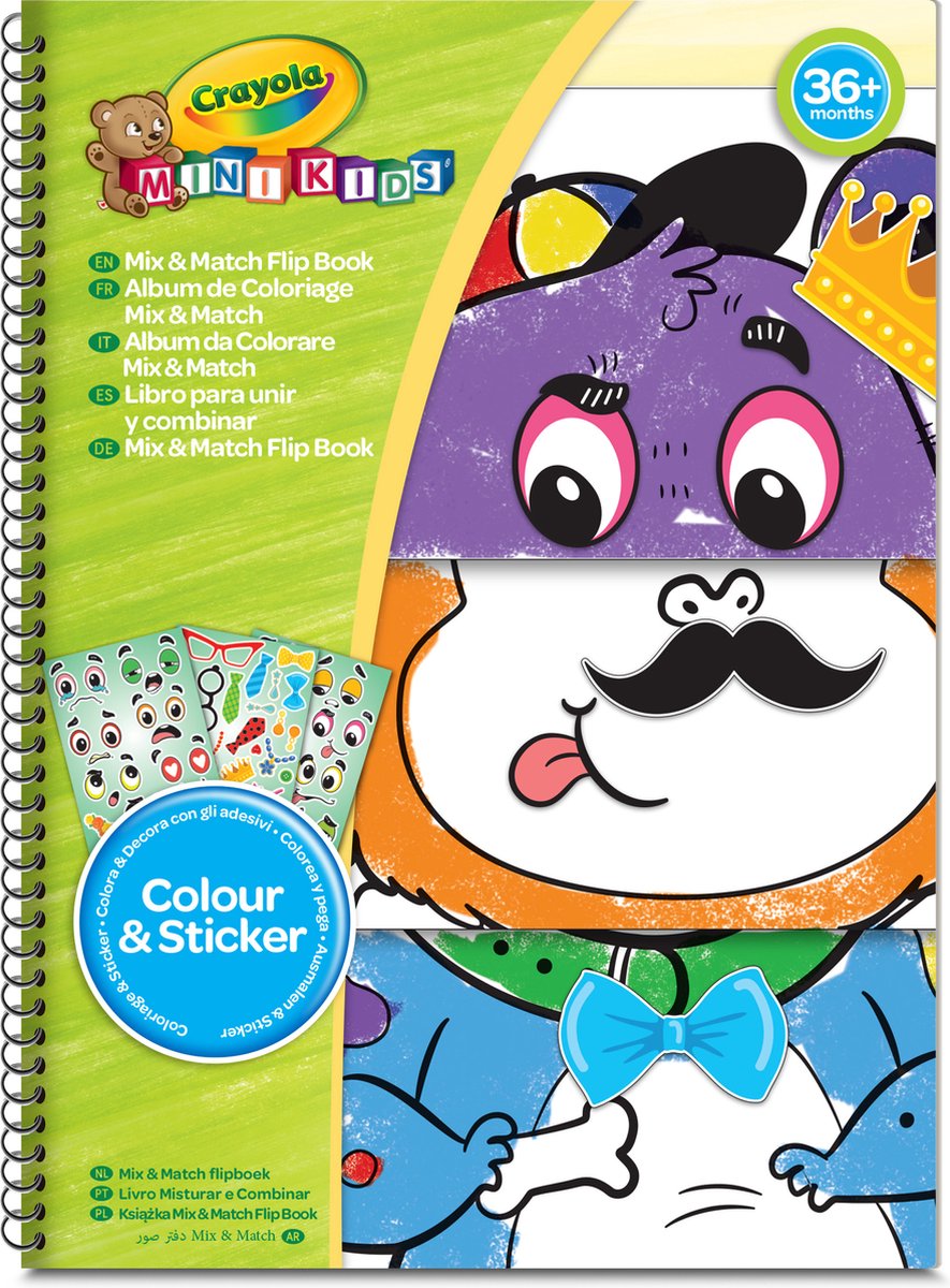 today i feel flipbook - mini kids CRAYOLA