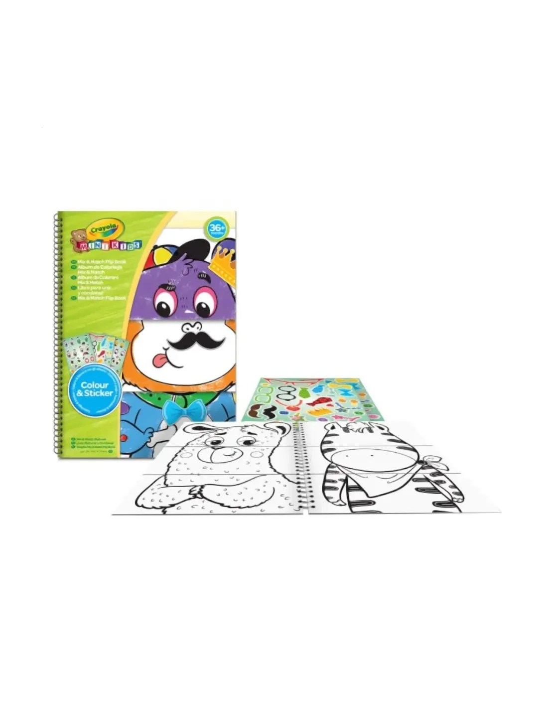 today i feel flipbook - mini kids CRAYOLA