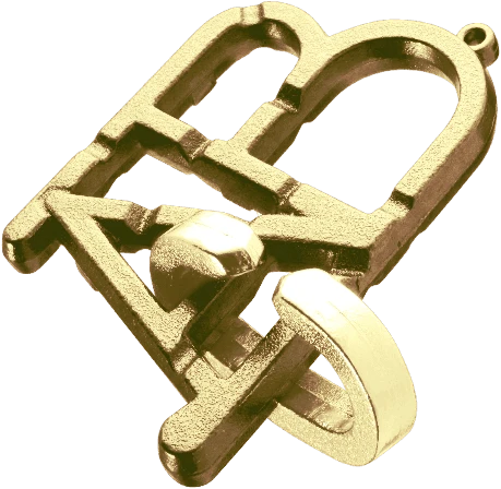 metalen breinbreker mini HUZZLE