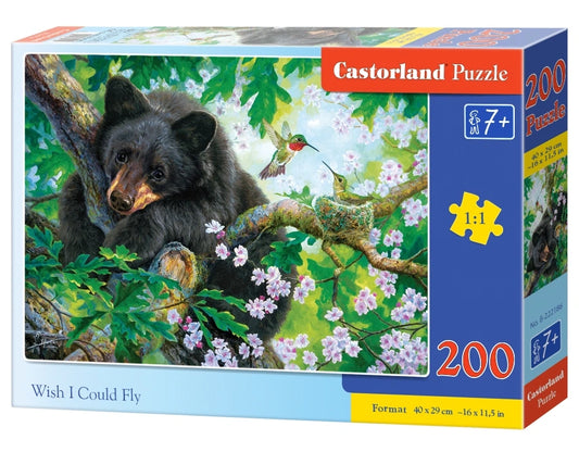 puzzle j'aimerais pouvoir voler 200 pièces