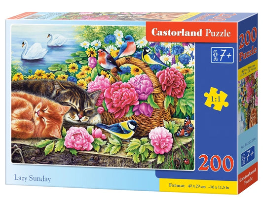 puzzle Dimanche paresseux 200pc