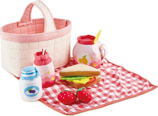 peuter picknickmand in stof