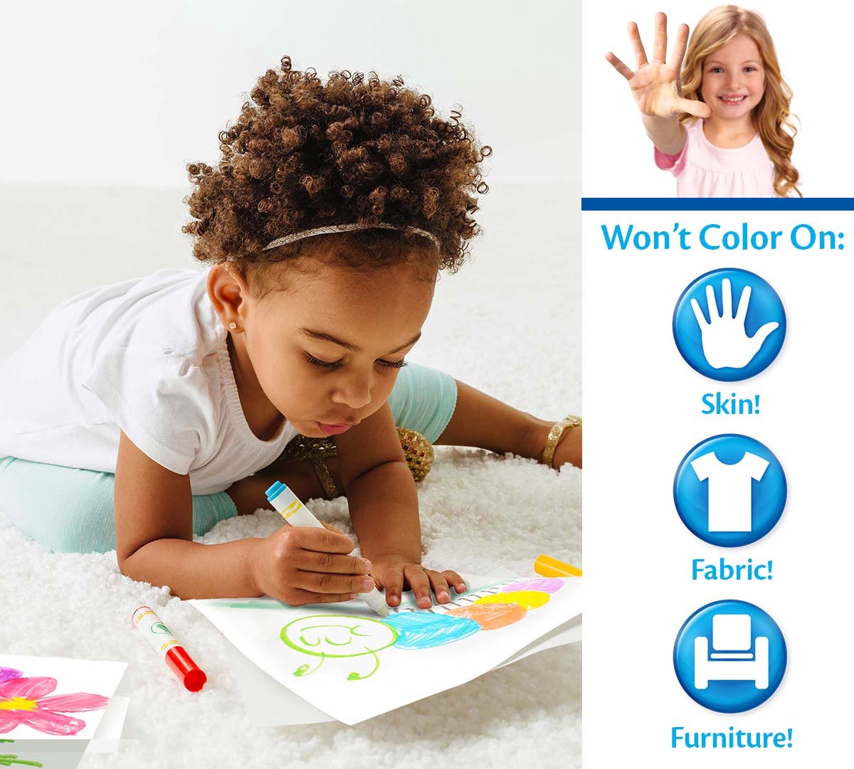Livre de Coloriage avec Crayons Color Wonder CRAYOLA