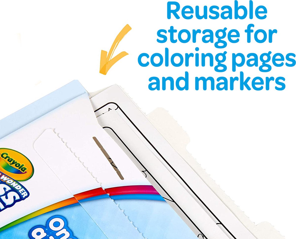 Livre de Coloriage avec Crayons Color Wonder CRAYOLA
