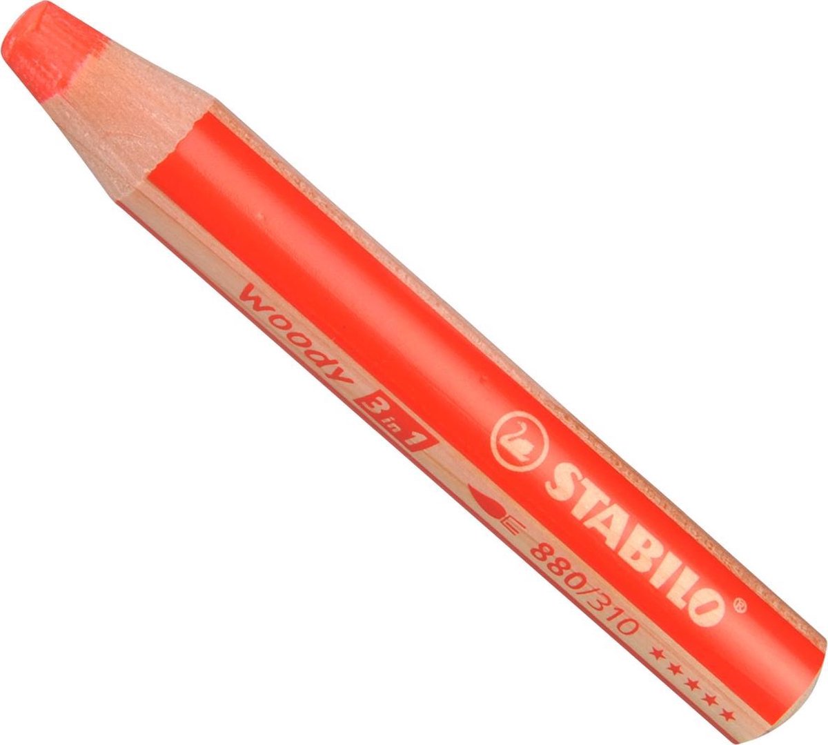 crayons de couleur épais STABILO woody multitalentueux 3 en 1 - par pièce