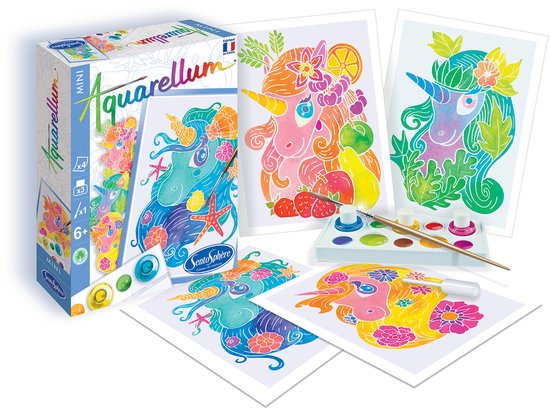 aquarellum mini licornes