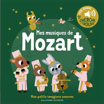 livre sonore mes musiques du mozart FRA