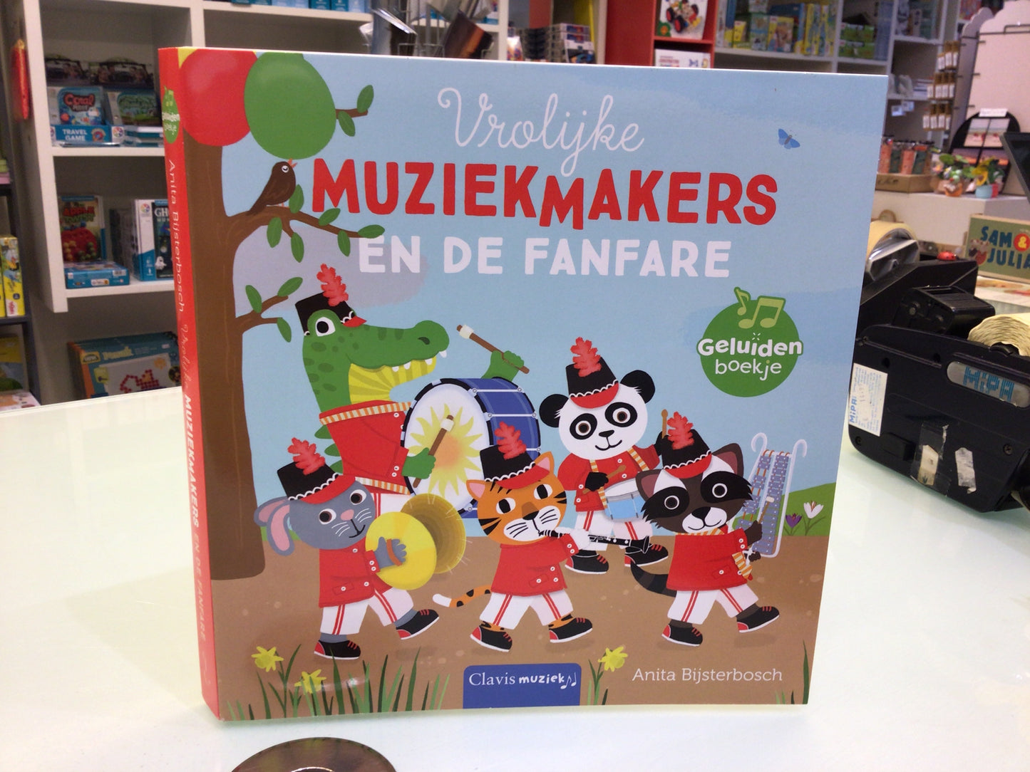geluidenboekje vrolijke muziekmakers en de fanfare NED