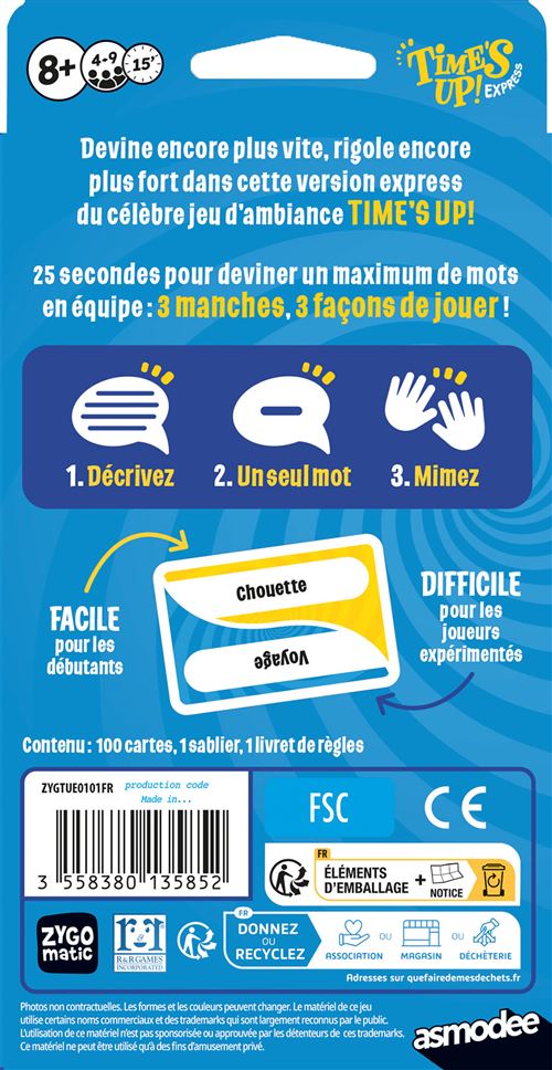 Time’s up express eco blister FRA