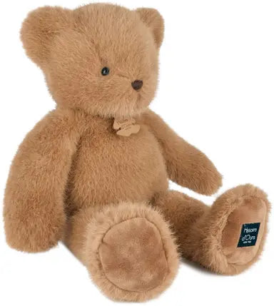 Peluche ours Clémentin praliné 38 cm