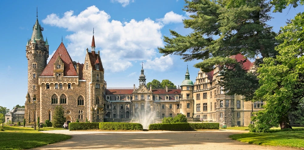 puzzel Moszna Castle Poland 1500pc