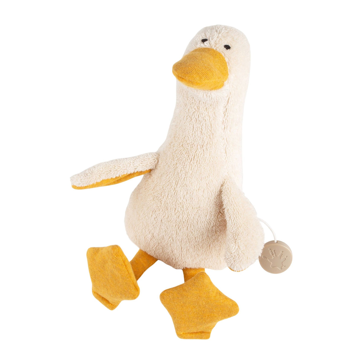 knuffel met muziek eend - natural friends