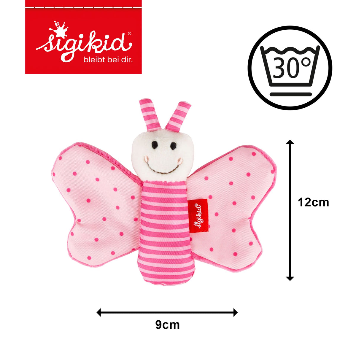 rammelaar vlinder roze - sigibaby