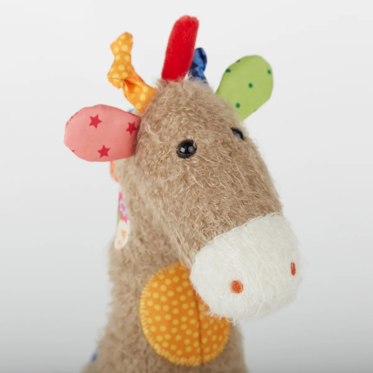 doudou girafe sweety - patchwork world