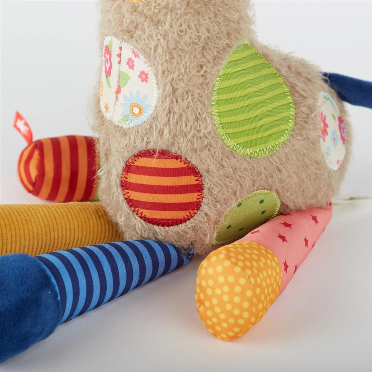 doudou girafe sweety - patchwork world