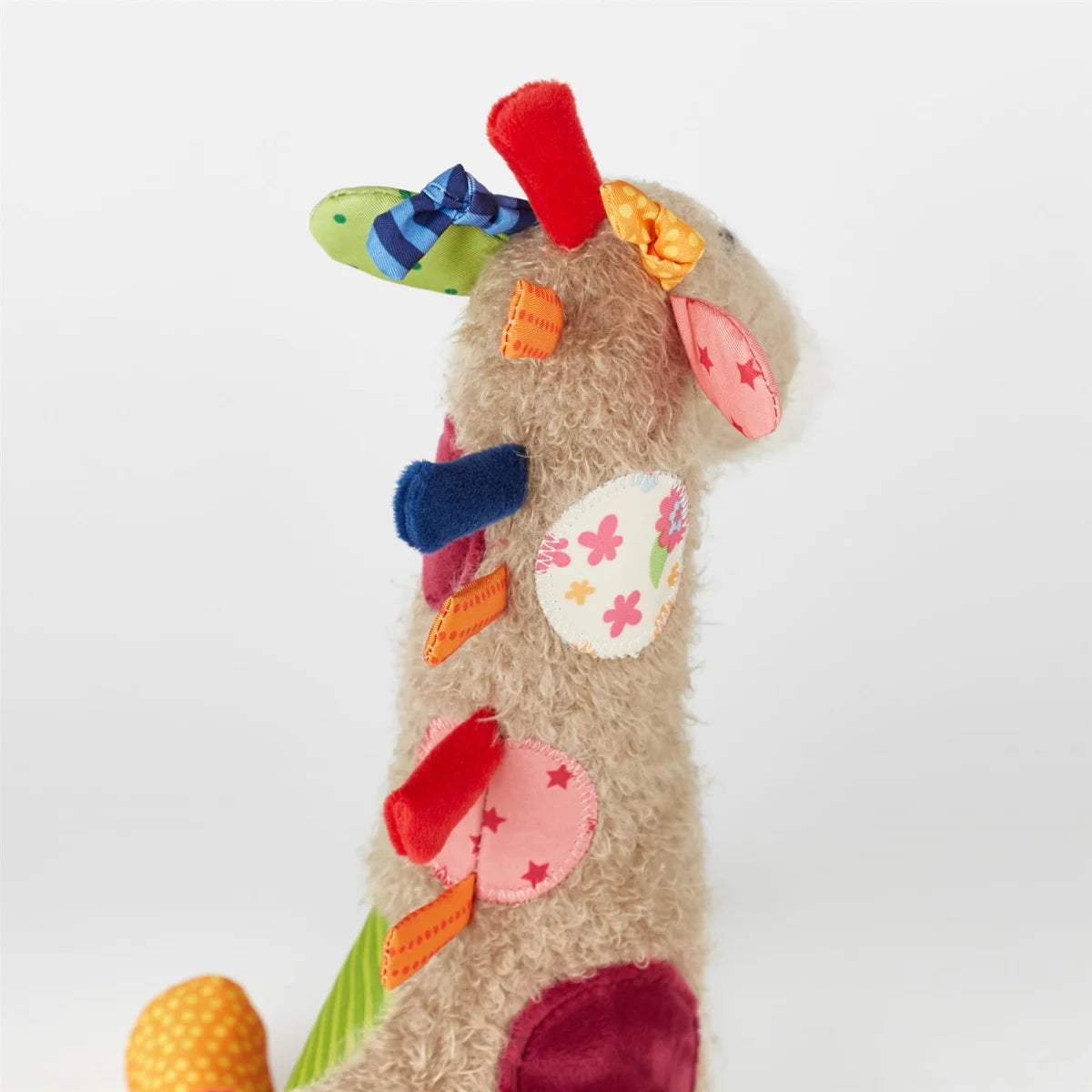 doudou girafe sweety - patchwork world