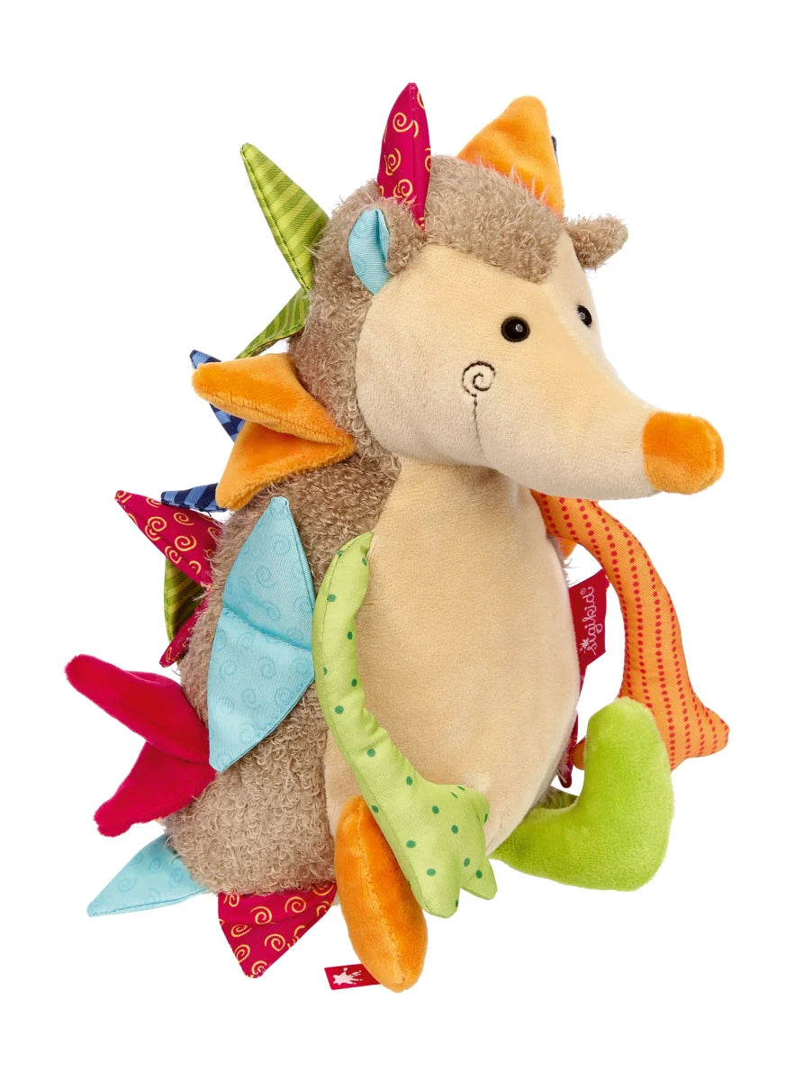 knuffel egel - patchwork world