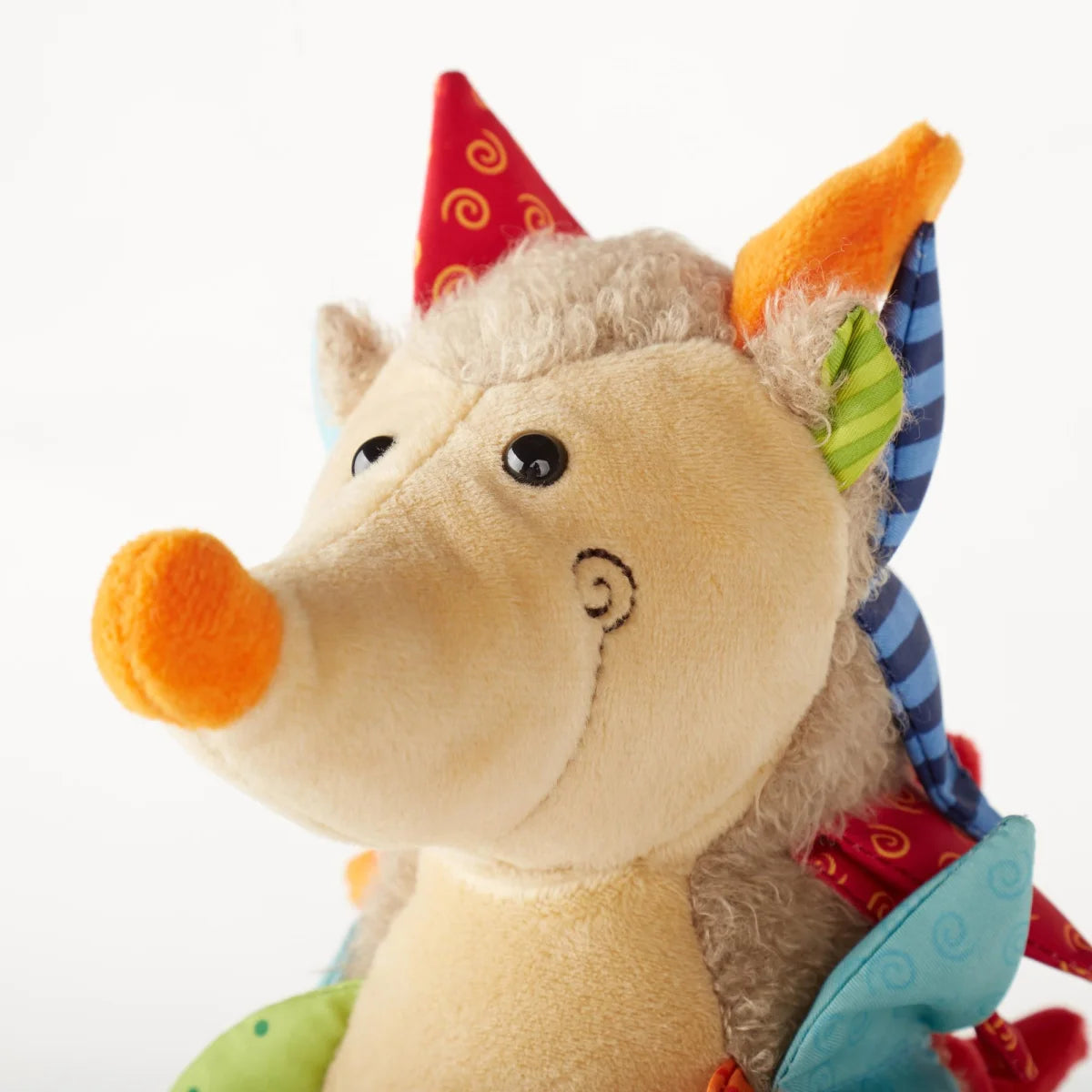 knuffel egel - patchwork world