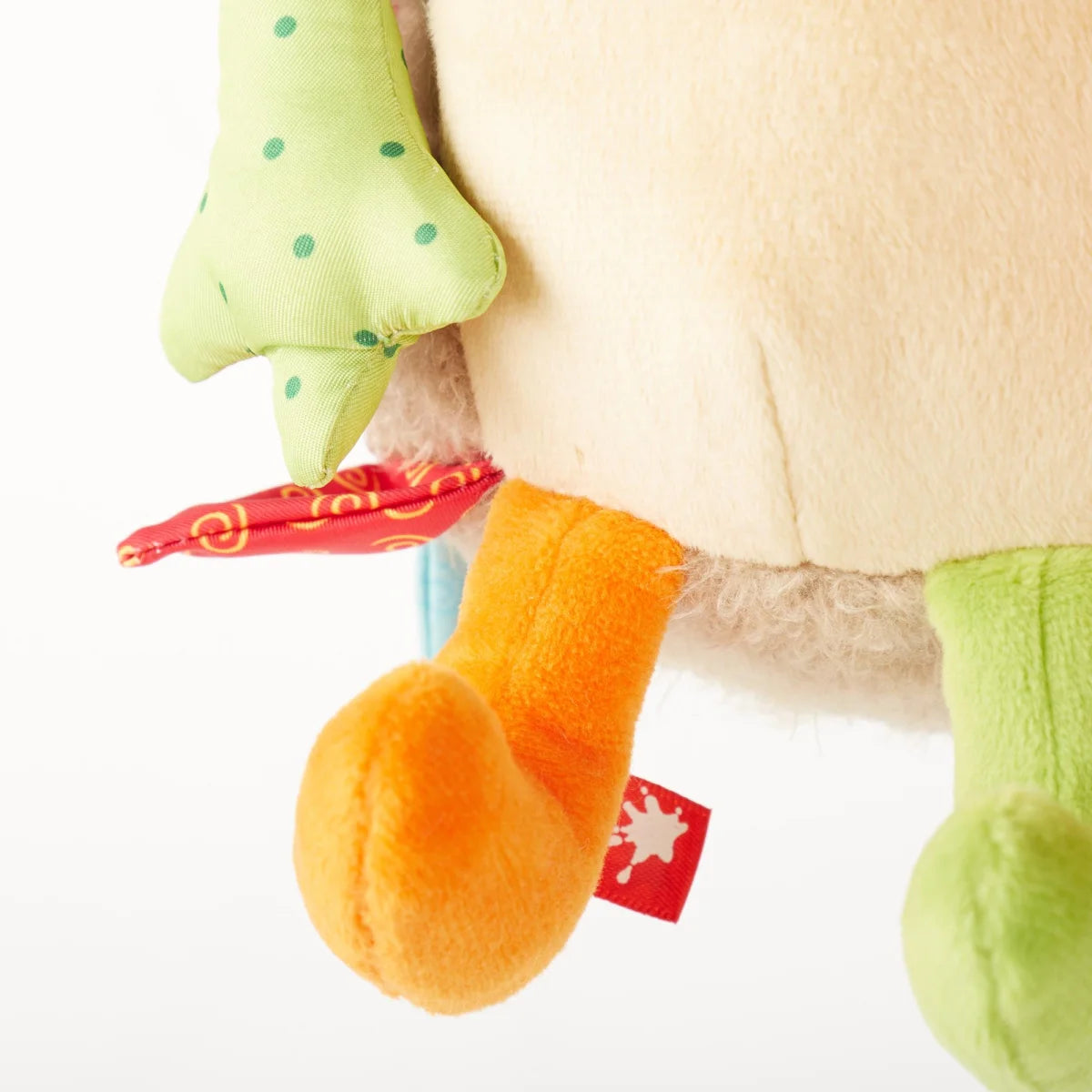 knuffel egel - patchwork world