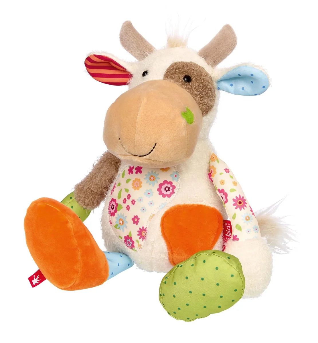 doudou vache - patchwork world