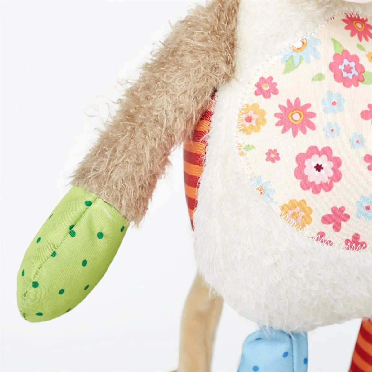 doudou vache - patchwork world