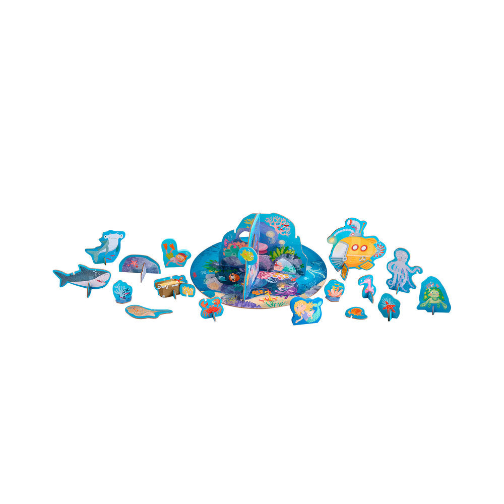 puzzel 3D onderwater