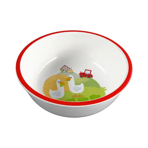 melamine eet servies voor peuter boerderij