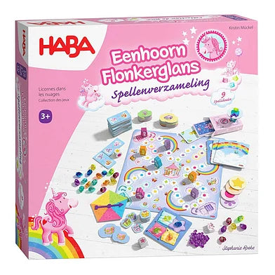 eenhoorn flonkerglans spellenverzameling NED