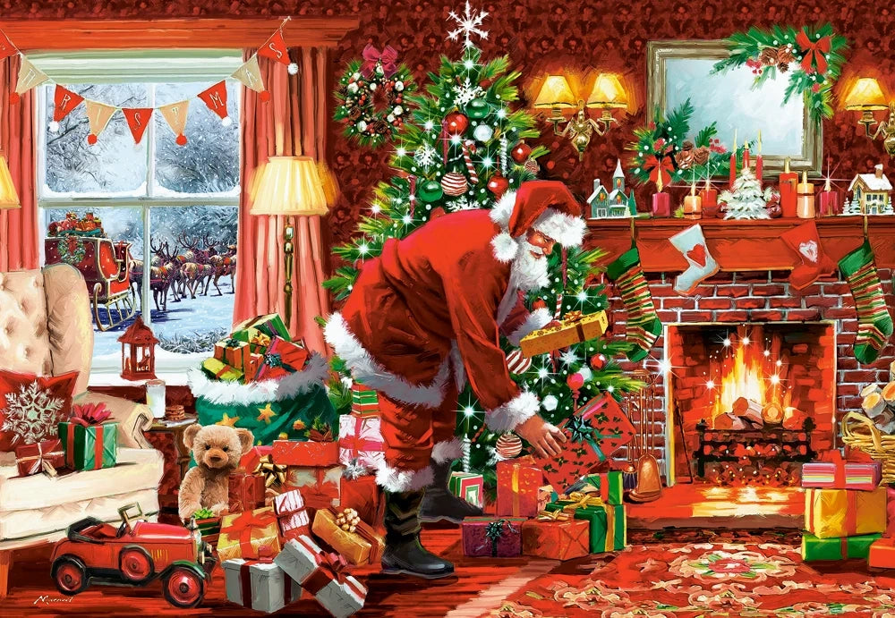 Puzzel santa's special delivery 300pc