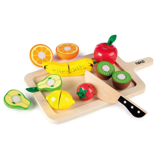 fruits en bois à couper