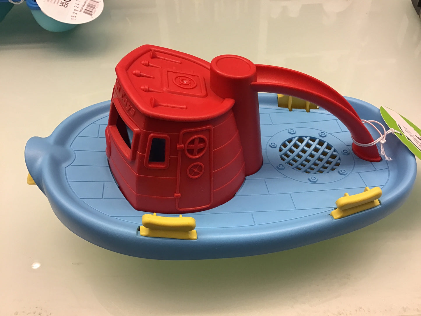 remorqueur à cabine rouge Green Toys