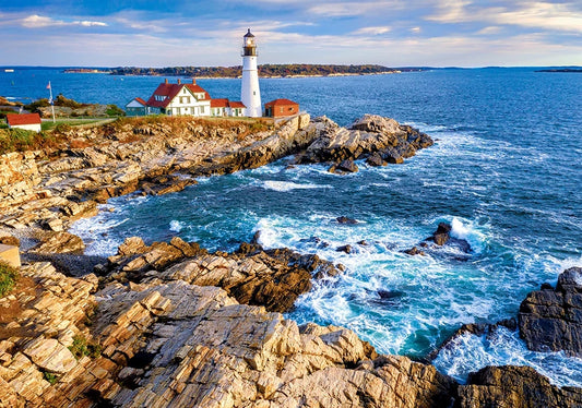 Puzzel sunrise over cape elizabeth 500pc