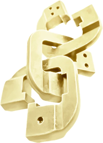 metalen breinbreker mini HUZZLE