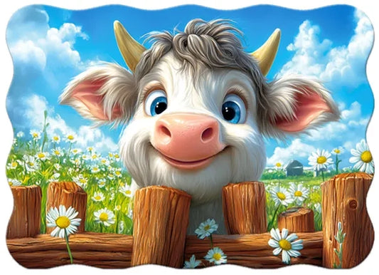 puzzle la vache adorable 30pc
