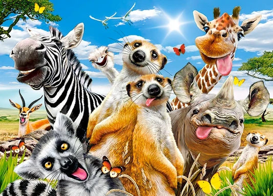 puzzle animaux de la savane 260pc