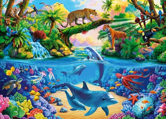 puzzle animaux de la savane 260pc
