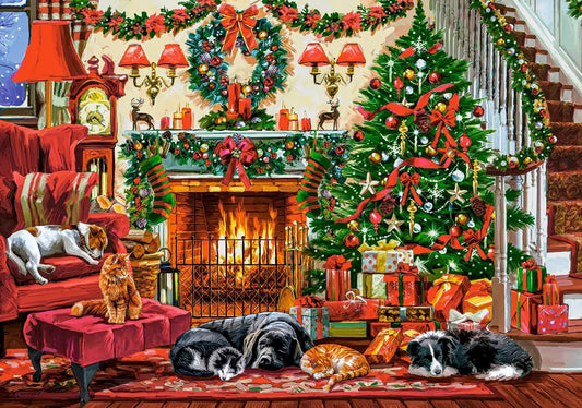 Puzzle le cheminée ouvert 500pc