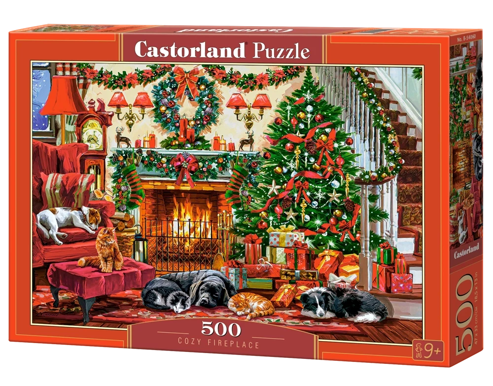Puzzle le cheminée ouvert 500pc