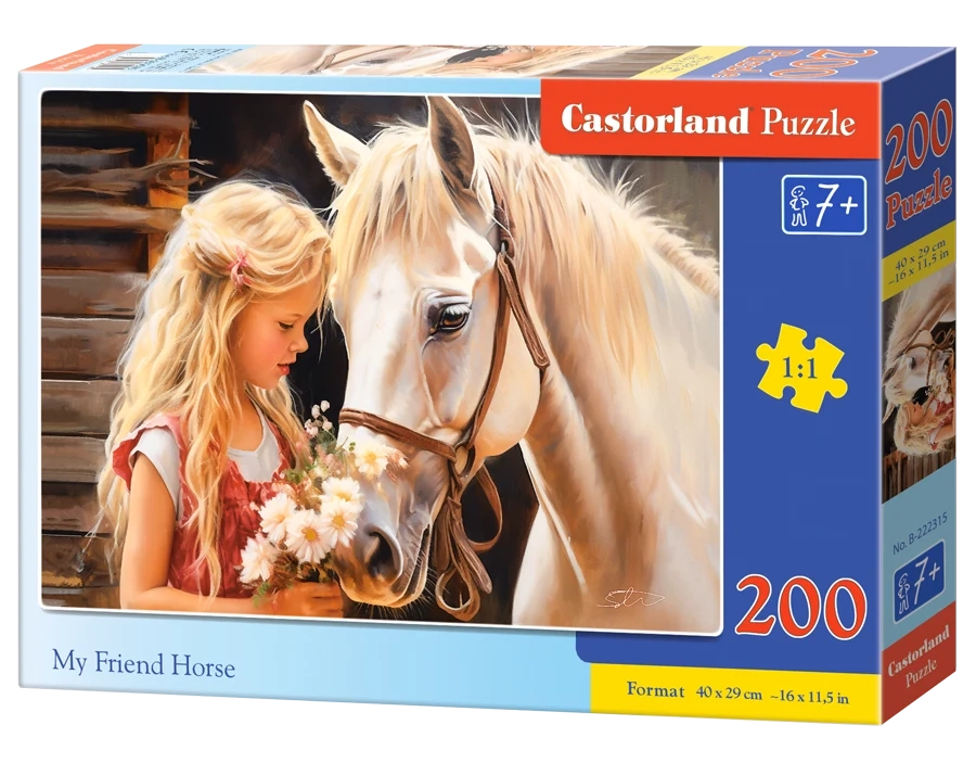 Puzzle my friend horse 200pc