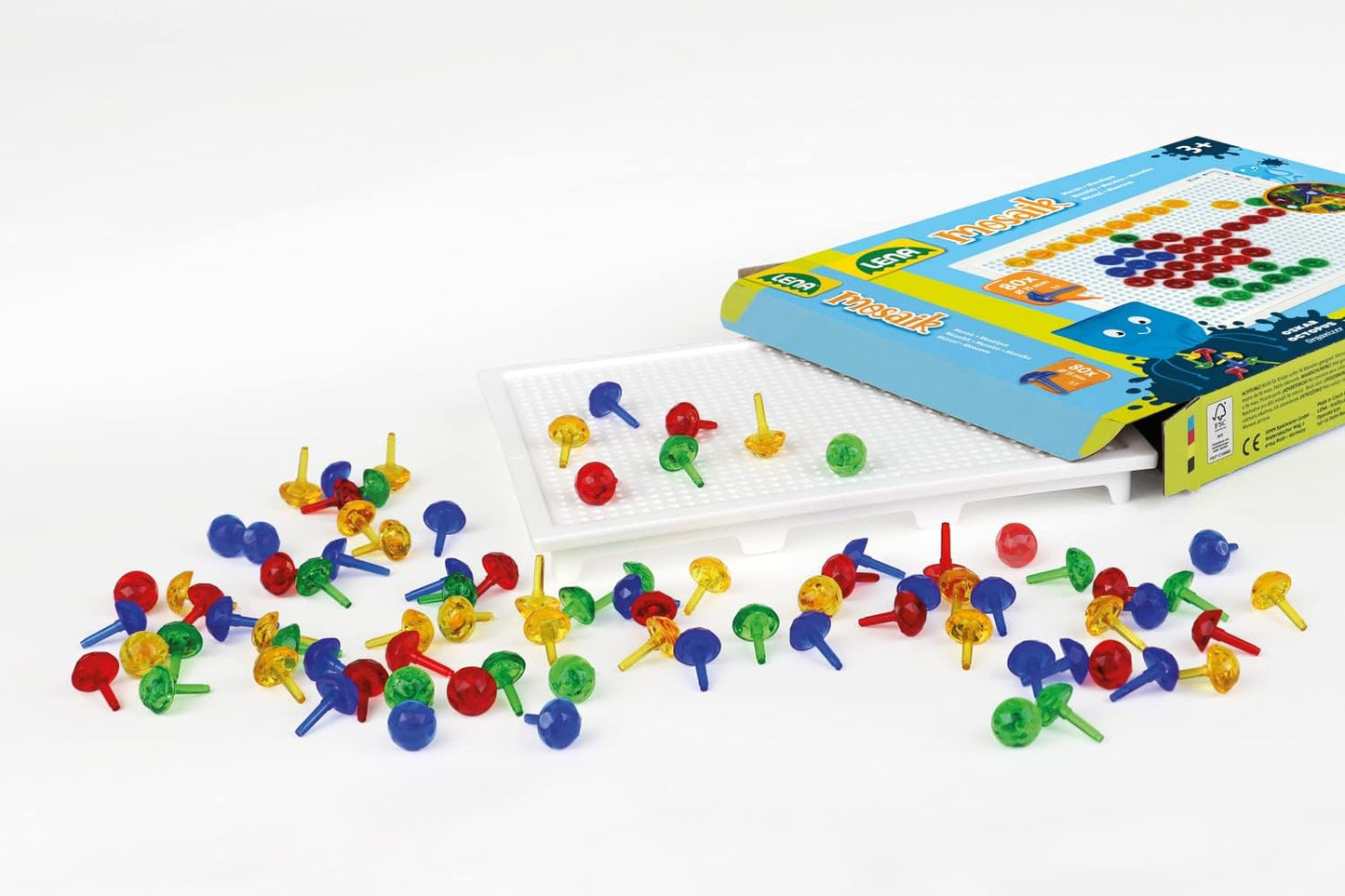 insert mosaïque 15 mm - lot de 80 pièces