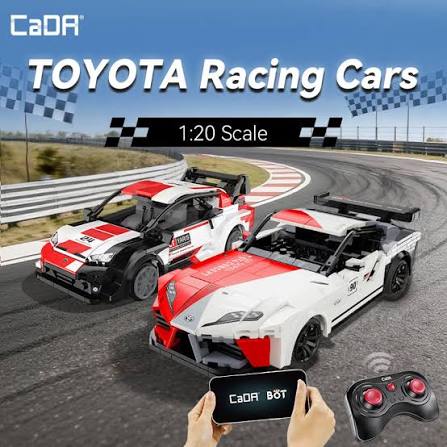 bouwpakket auto Toyota GR Yaris rally 1 met afstandsbediening