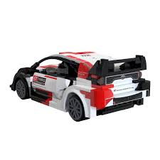 bouwpakket auto Toyota GR Yaris rally 1 met afstandsbediening