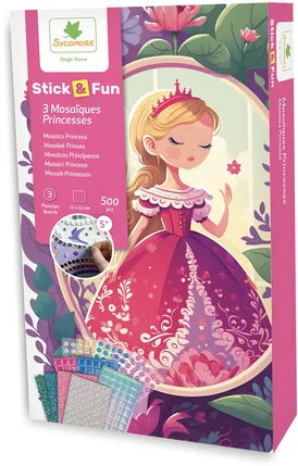 Stick'N Fun - Mini mozaïek - prinsessen